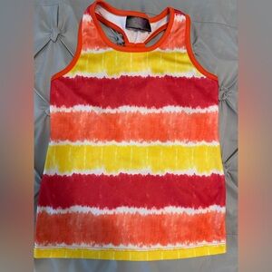 Zone Pro Red, Orange, and Yellow Kids Tank Top